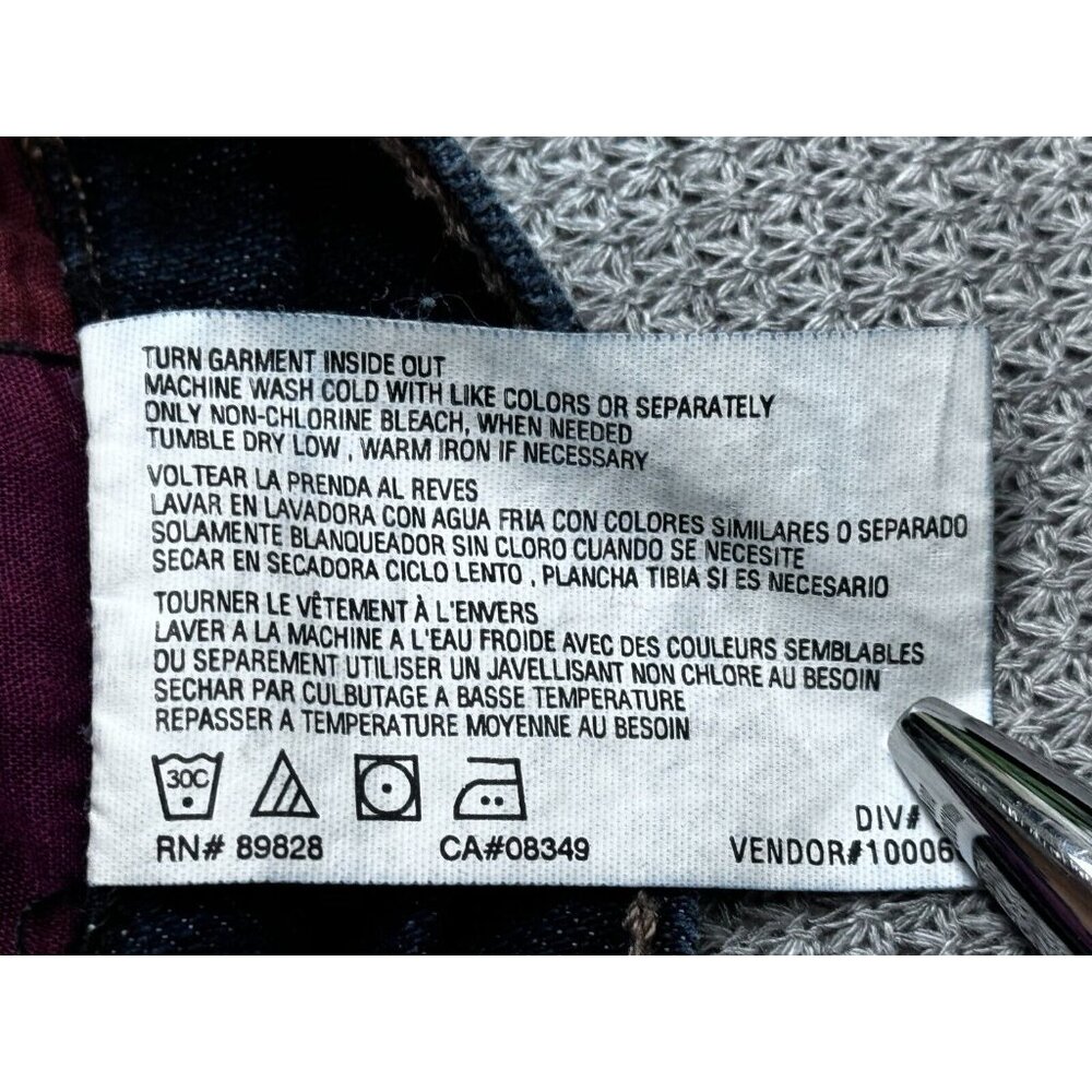 Jeanstar Premium Denim Elle Jeans Womens Size 16P Dark Blue Mid Rise Average - Picture 7 of 13